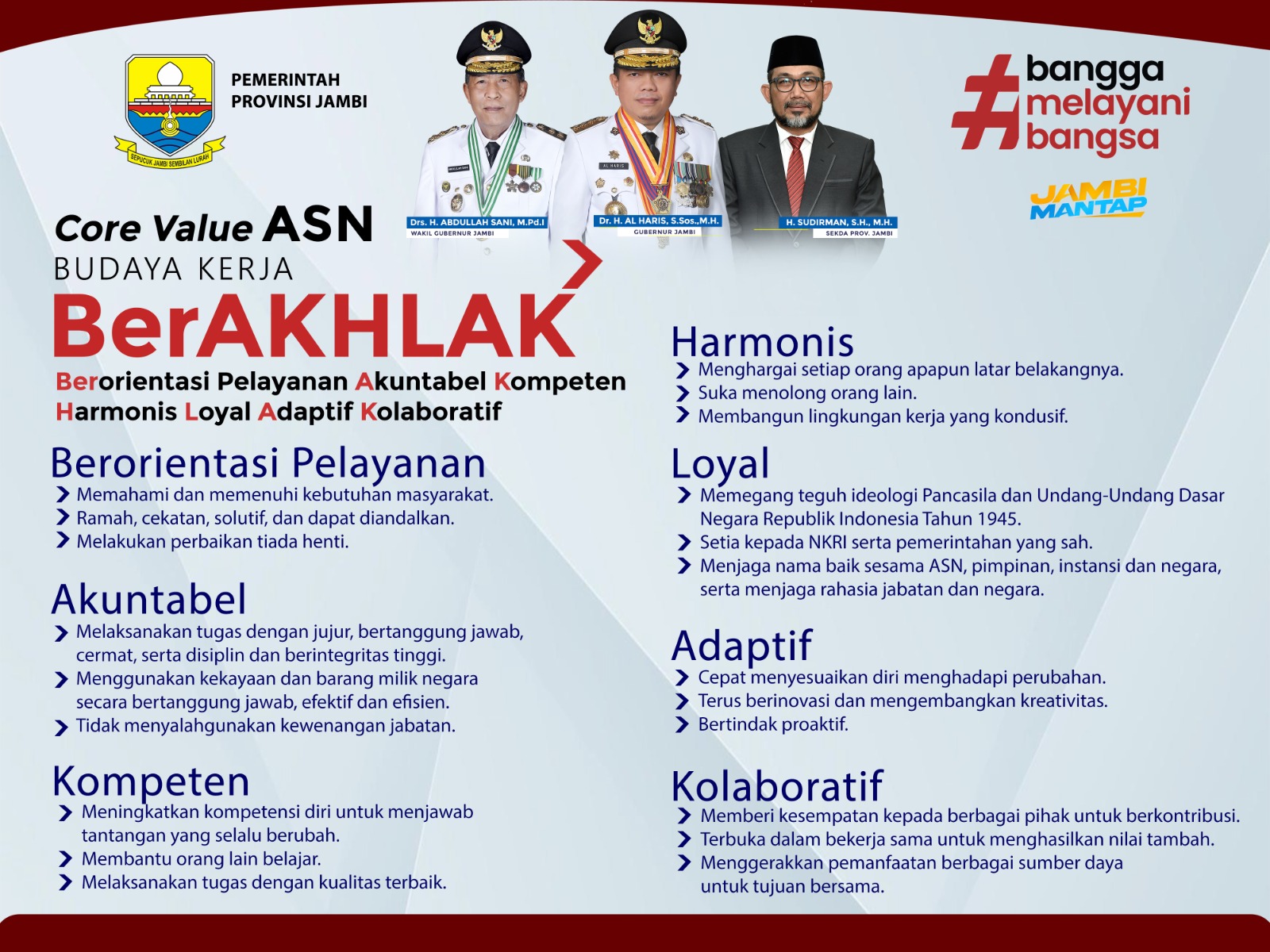 Core Value ASN Pemprov. Jambi