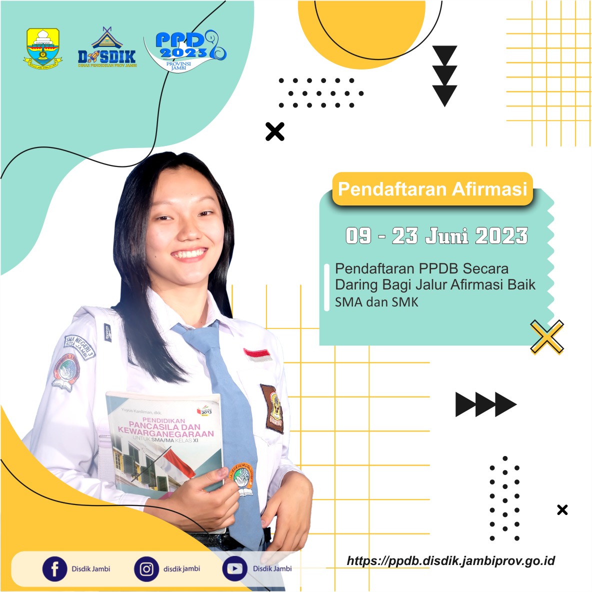 Pendaftaran Afirmasi SMA dan SMK